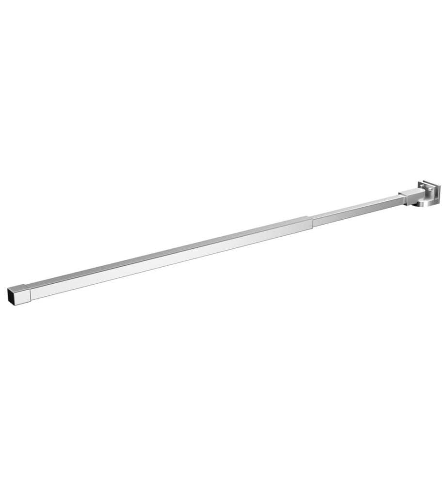 Bras de support pour enclos de bain Acier inoxydable 70-120 cm