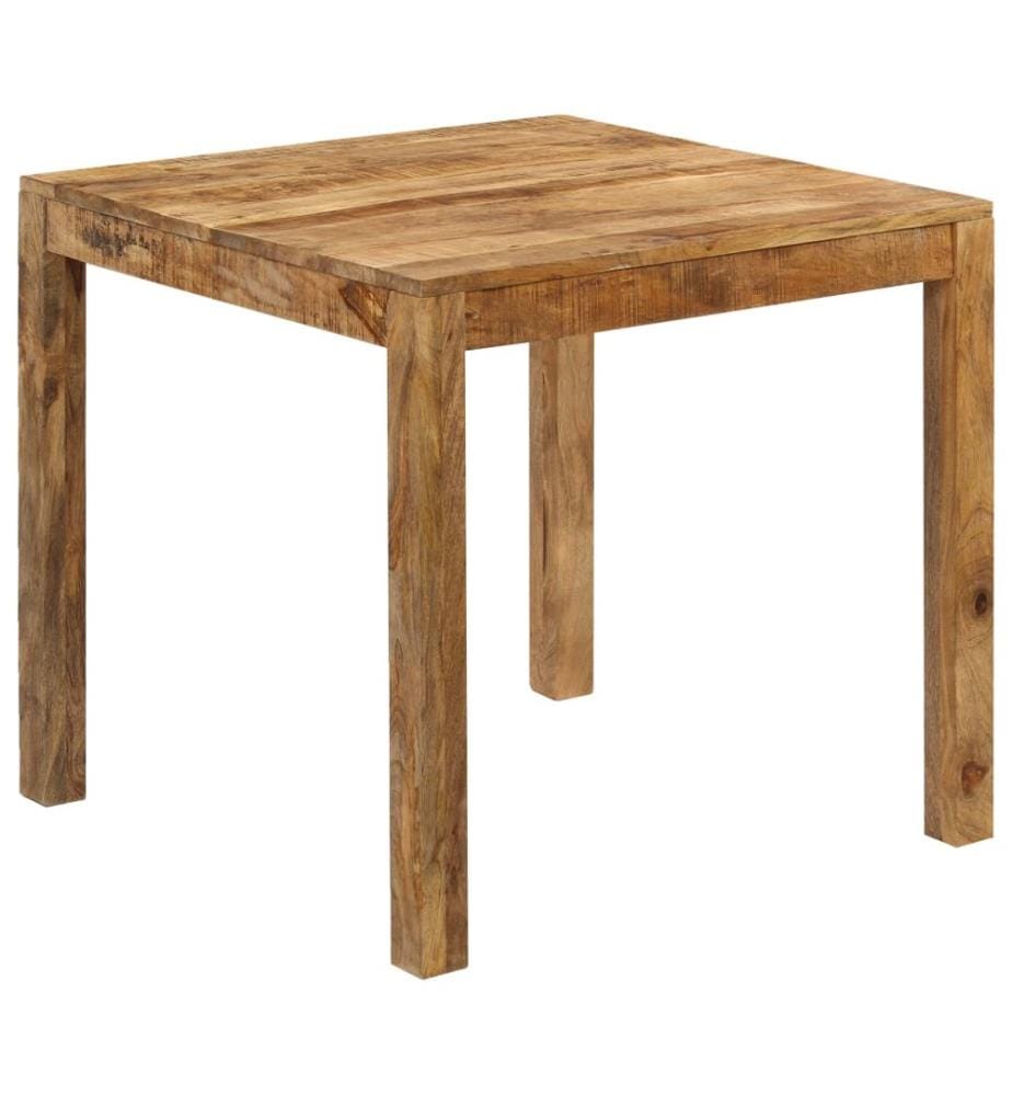 Table à manger Bois de manguier massif 82x80x76 cm
