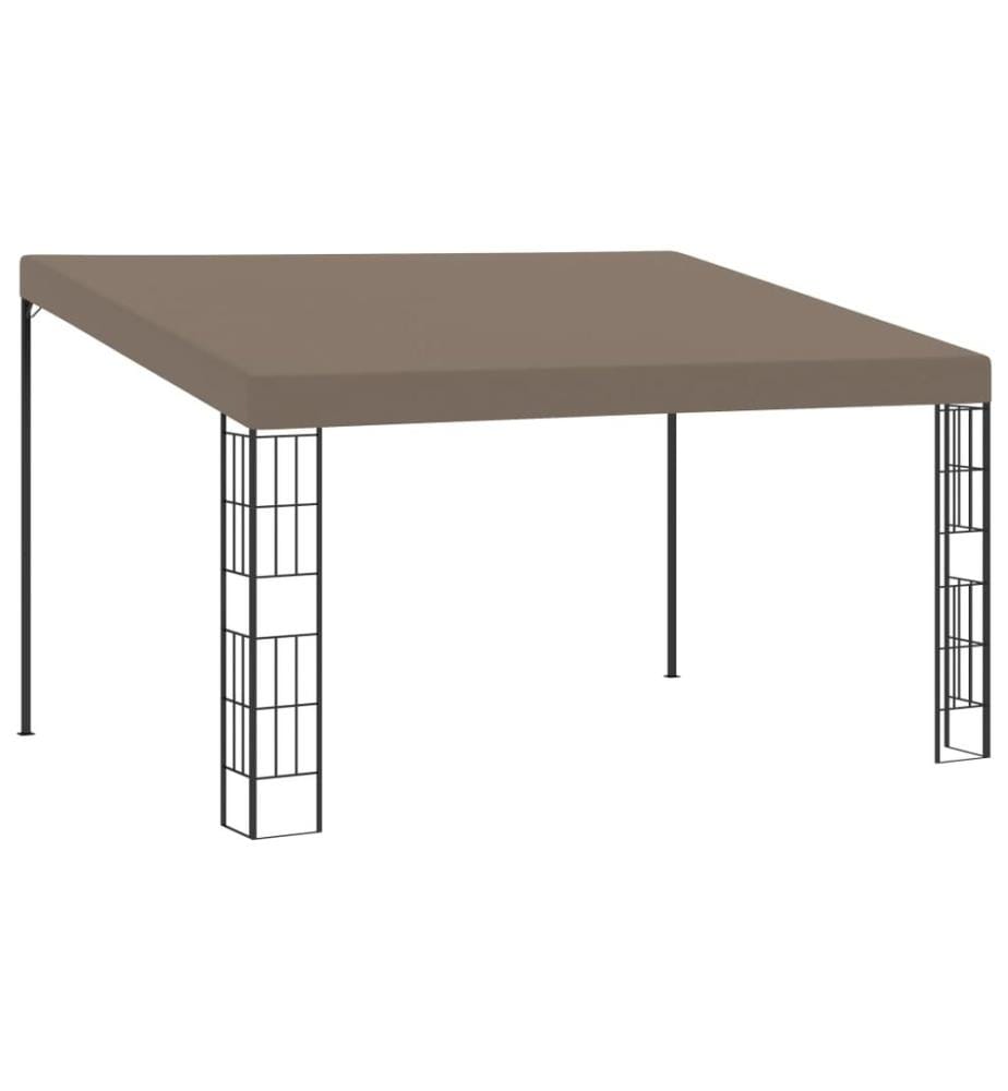 Belvédère mural 4x3 m Taupe Tissu