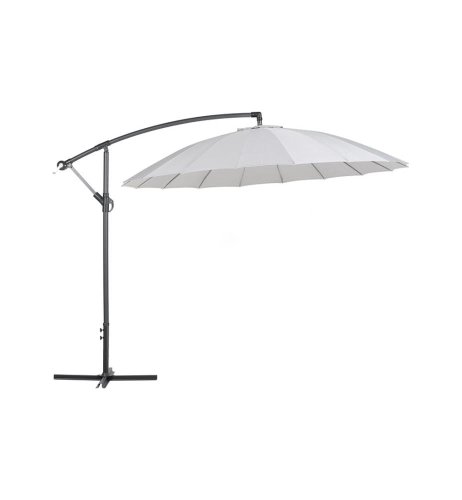Parasol déporté 268 cm CALABRIA II Gris clair