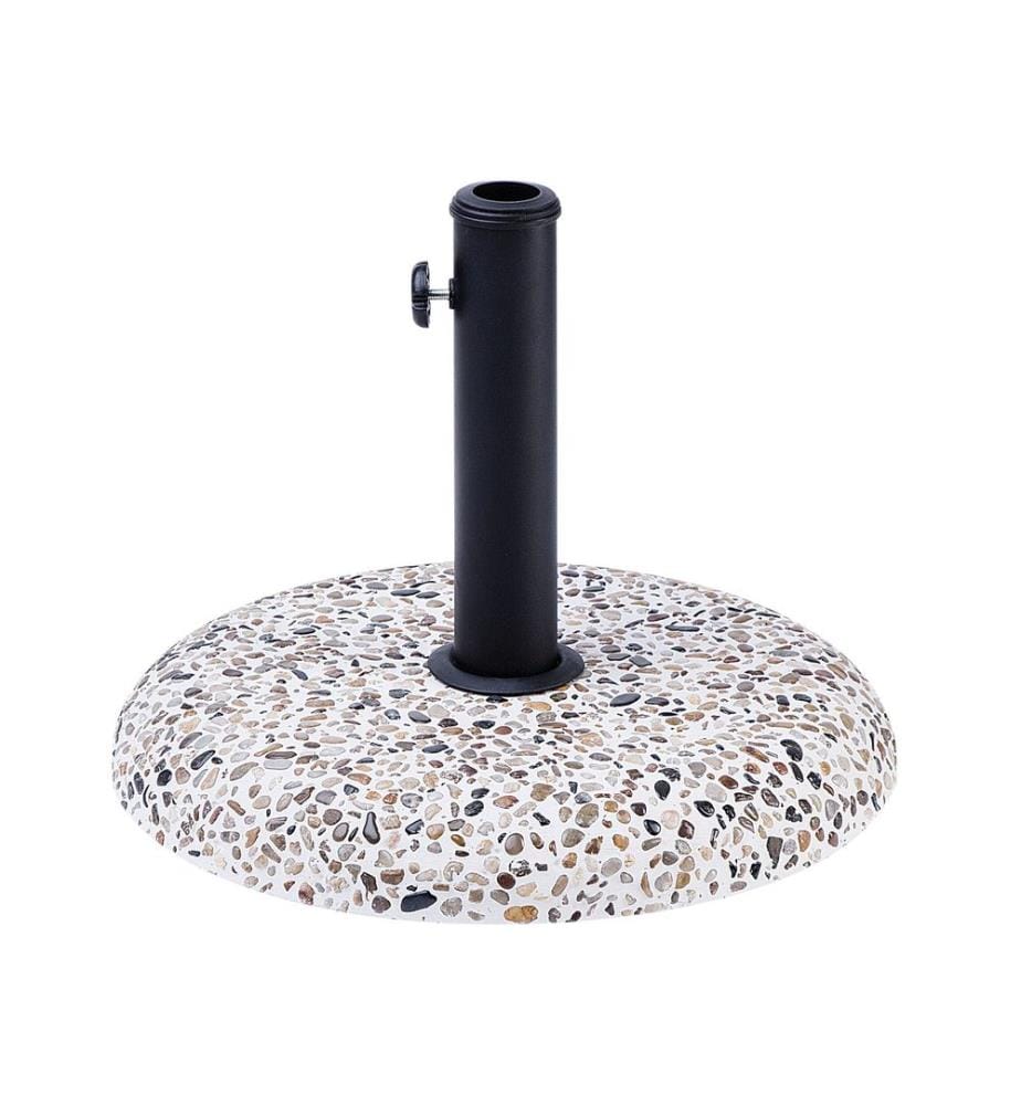 Socle de parasol CEVO Blanc Rond 21 kg
