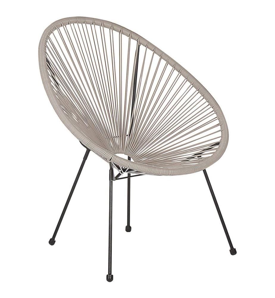 Chaise de jardin ACAPULCO II Gris clair