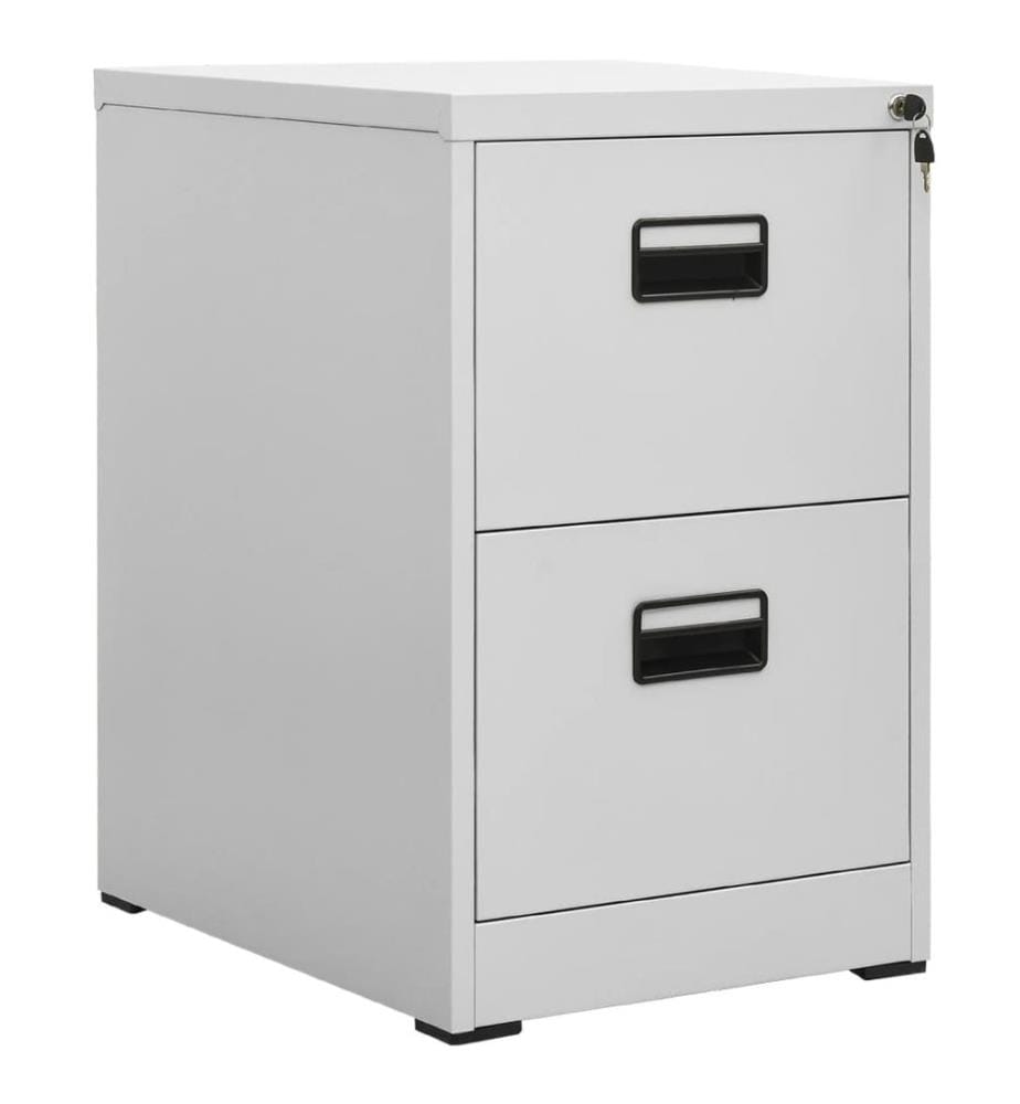Classeur Gris clair 46x62x72,5 cm Acier