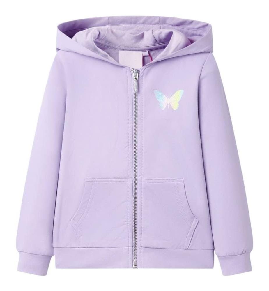 Sweat à capuche pour enfants lila 92