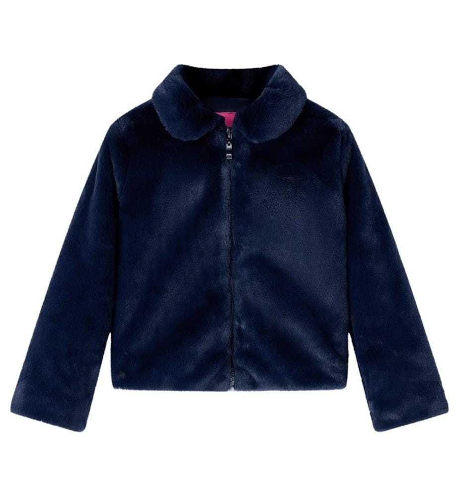 Manteau pour enfants bleu marine 140