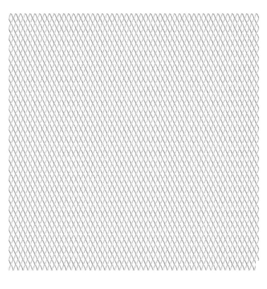 Panneau de grillage de jardin Acier inox 100x85 cm 45x20x4 mm