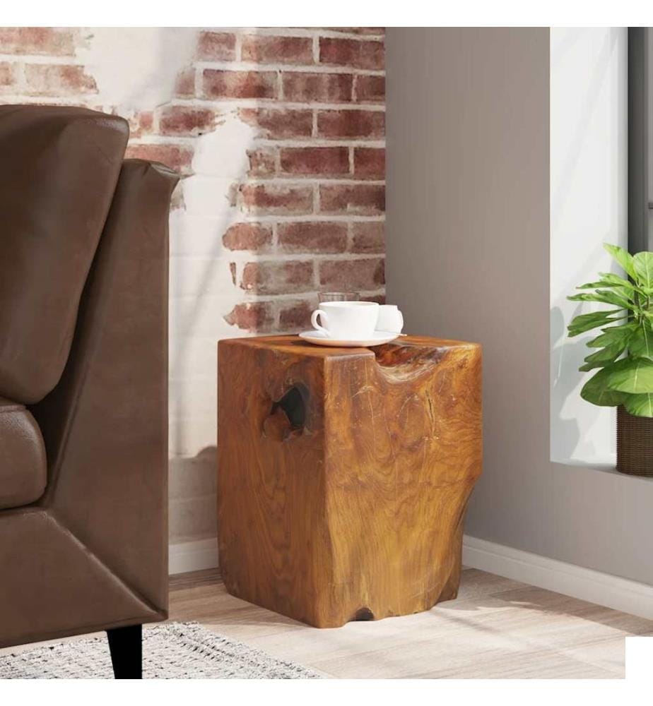 Tabouret Bois de teck massif