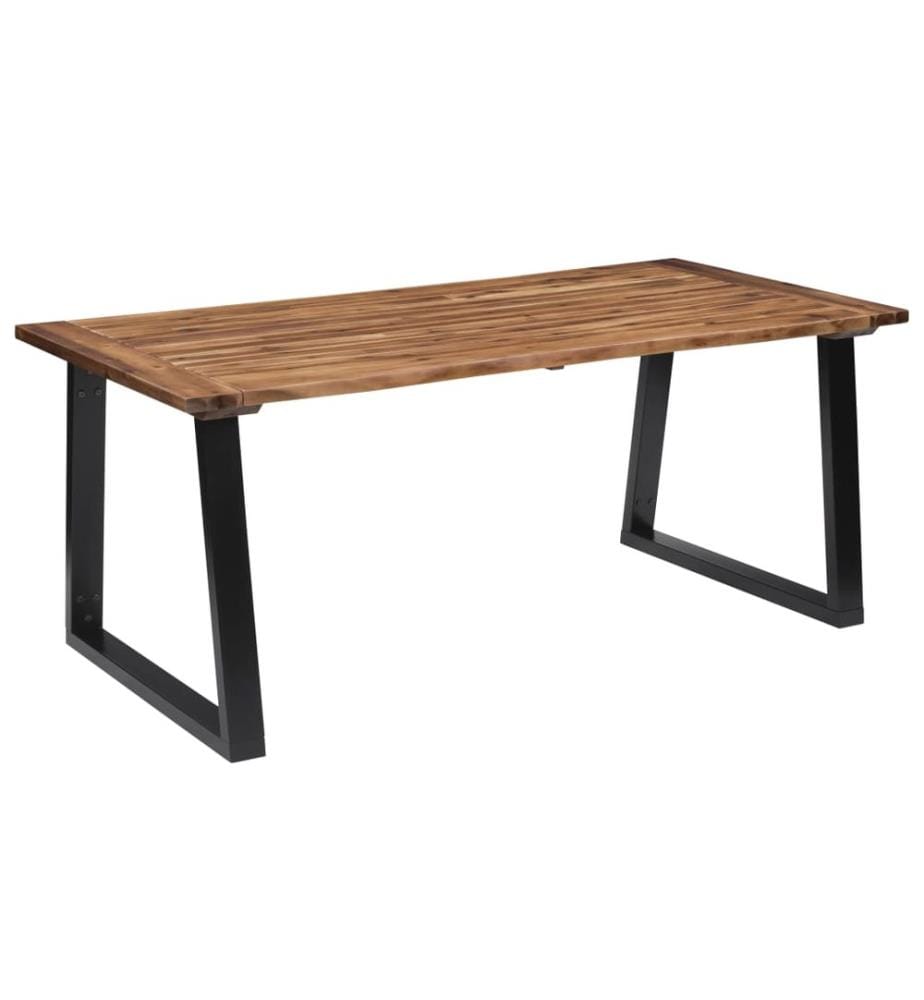 Table à manger Bois d'acacia massif 180x90 cm