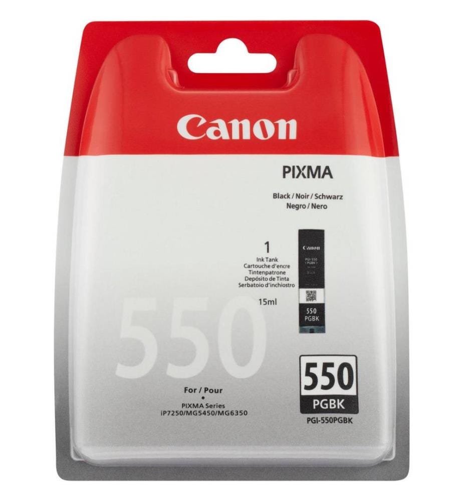 Cartouche d'encre CANON - Modèle : PGI 550 PGBK