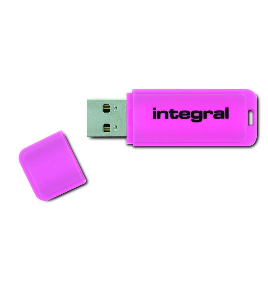 Clé usb INTEGRAL - Modèle : NEON ROSE 128 GO