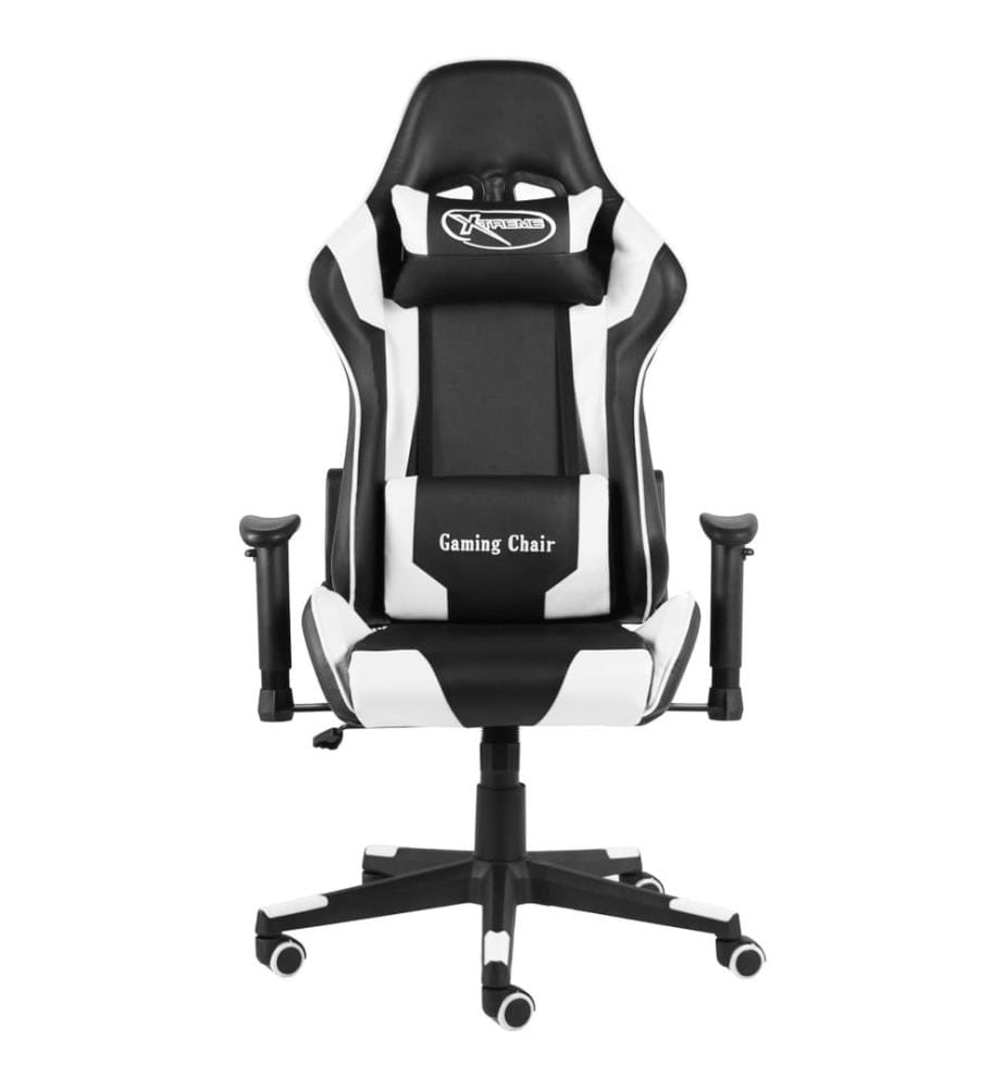Chaise de jeu pivotante Blanc PVC