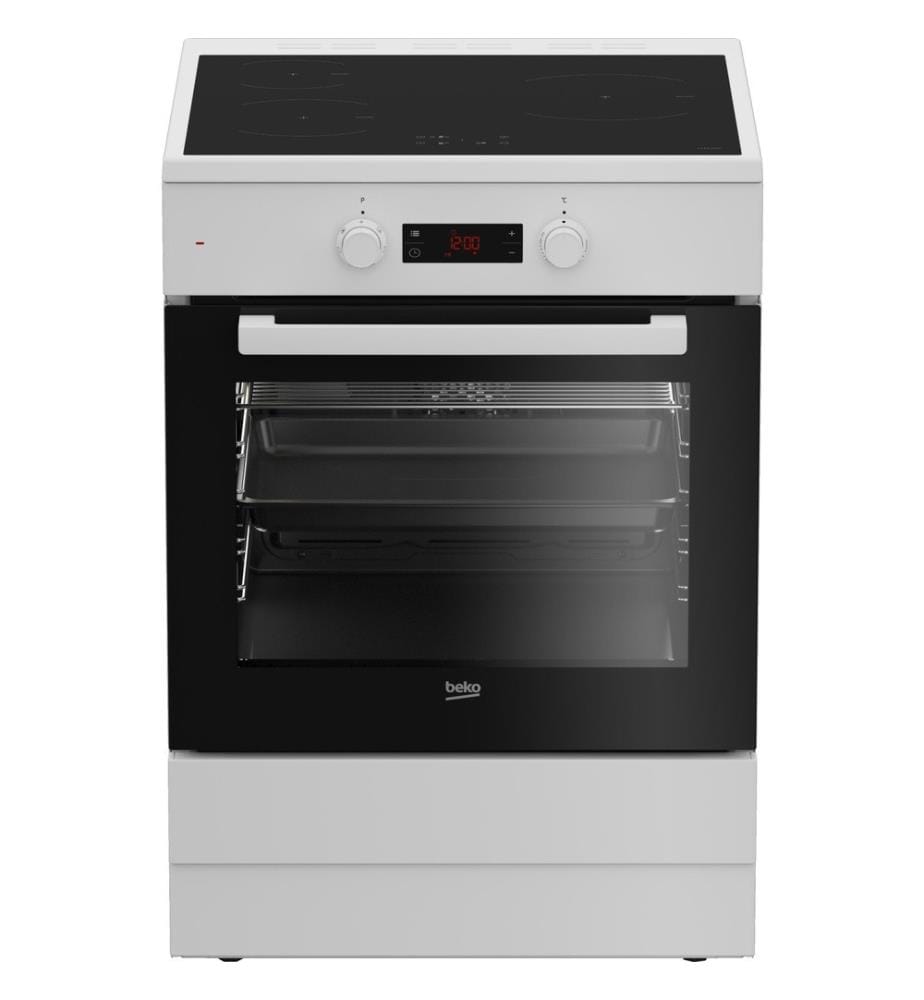 Cuisinière induction BEKO - Modèle : FSE68302MWC