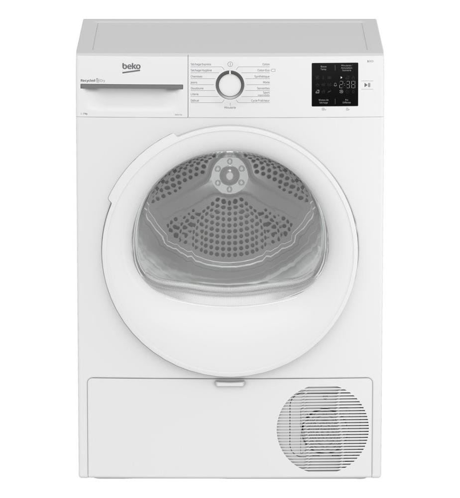 Sèche-linge frontal BEKO - Modèle : D0H1710 - Affichage en français