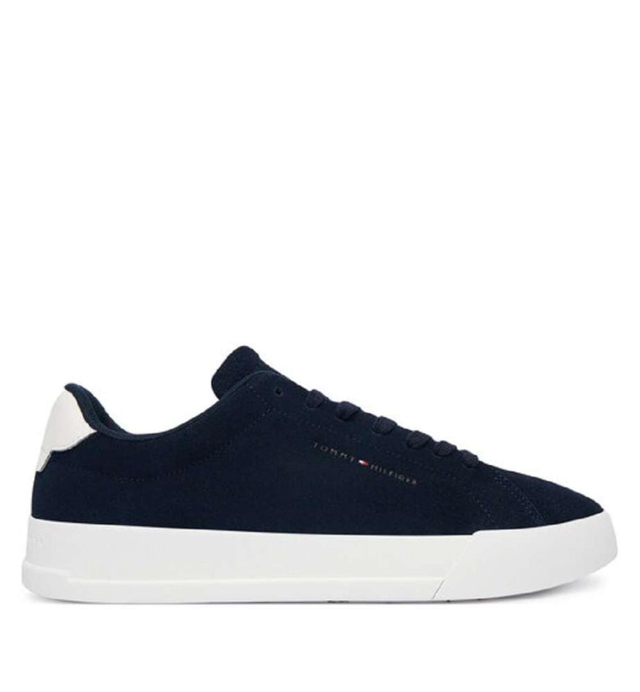 Baskets TH Court Core Suede - Bleu Marine