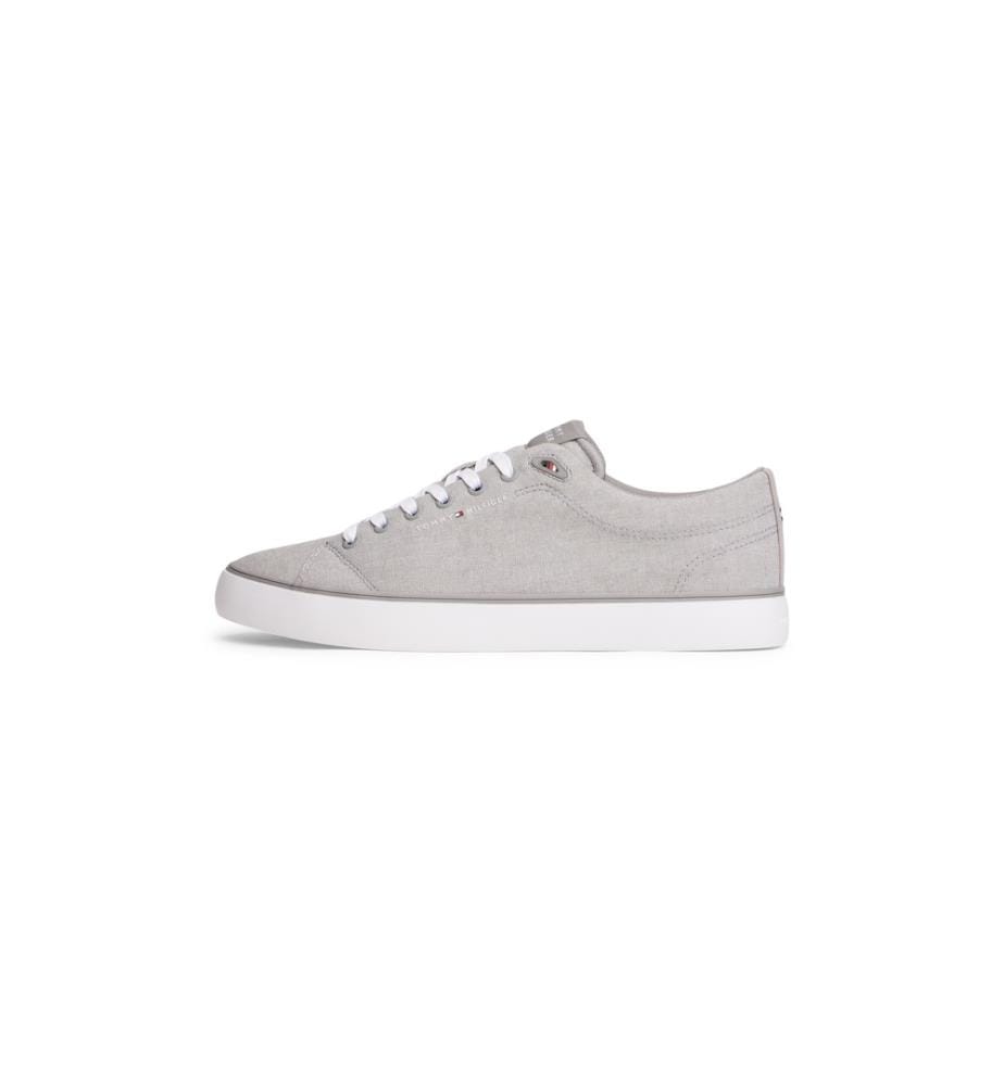 Baskets Vulc Core Low Chambray en Textile - Gris