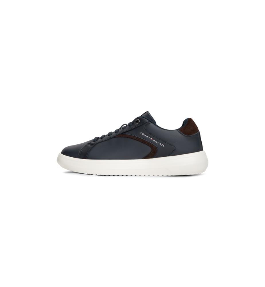 Baskets en cuir - Noir & Marron
