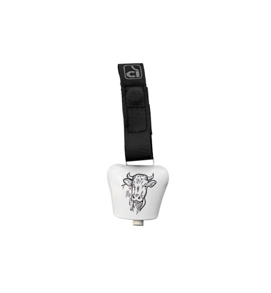 Incirca - Cloche de vache Cowbell avec edelweiss