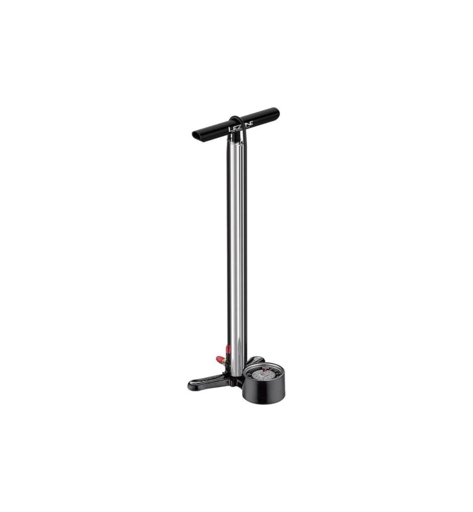 Lezyne - Pompe à pied CNC Floor Drive Silver