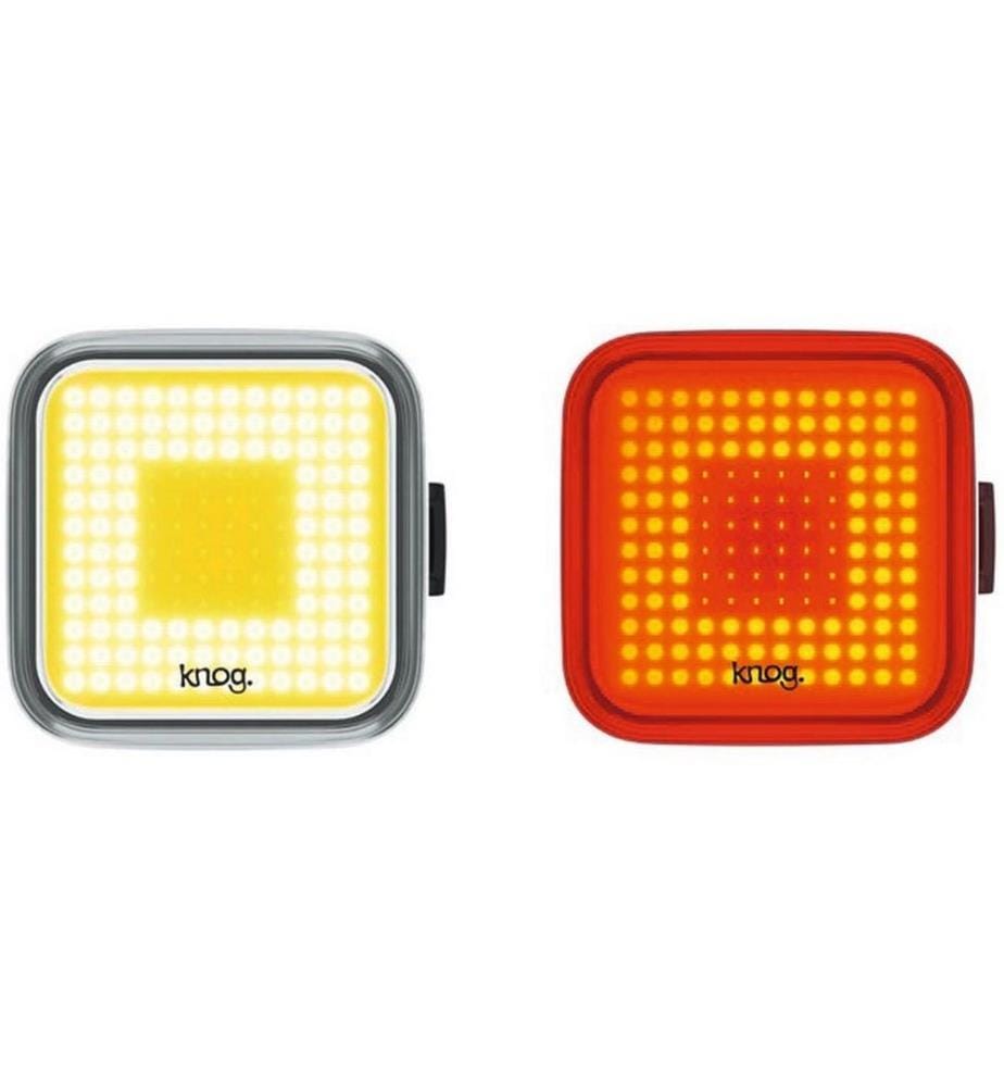 knog. - Lampe de vélo Blinder Square Twinpack Jeu de lumières