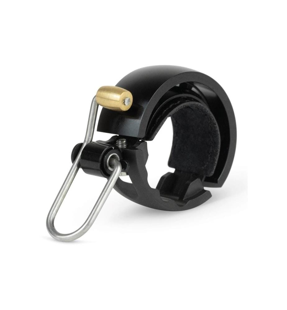 knog. - Sonnette de vélo Oi Luxe Ø 22.2, noir