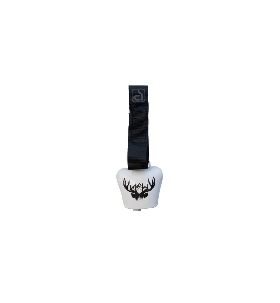 Incirca - Clochette pour vélo Cowebell acier, blanc