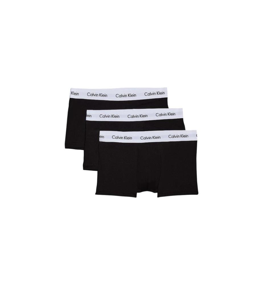 Calvin Klein Wäsche - 3P Low Rise Trunk Noir, S