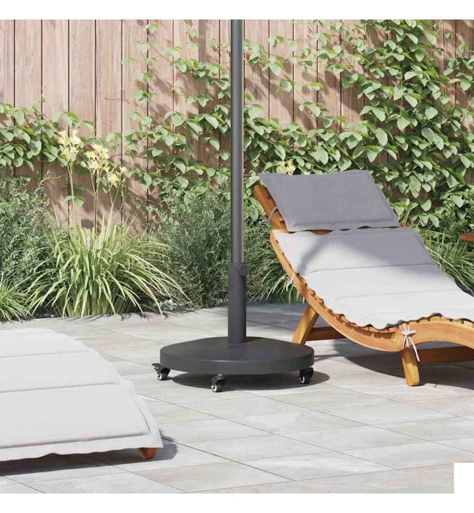 Pied de parasol Gris foncé 48 x 48 x 32 cm