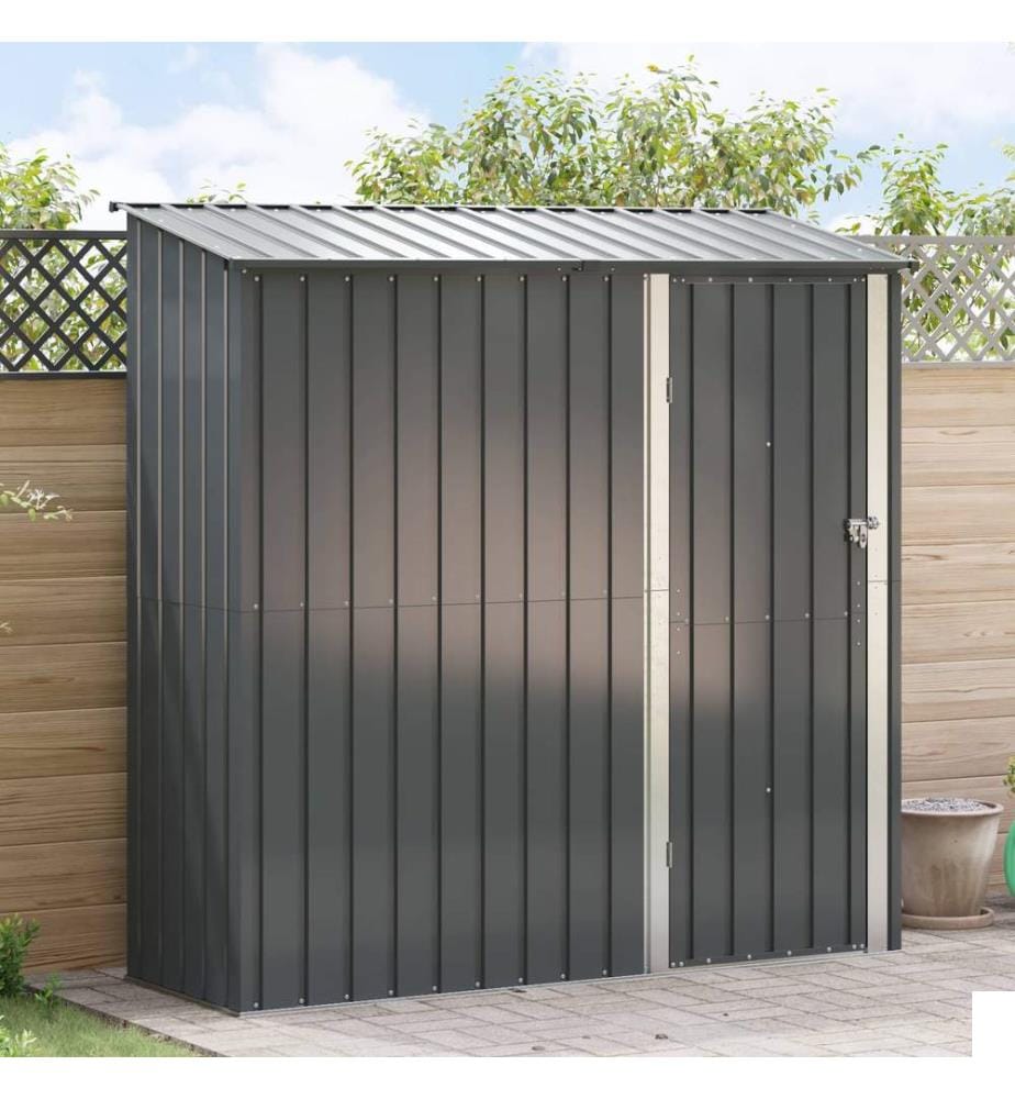 Cabanons de jardin Anthracite 203,5 x 73 x 200 cm Mét??