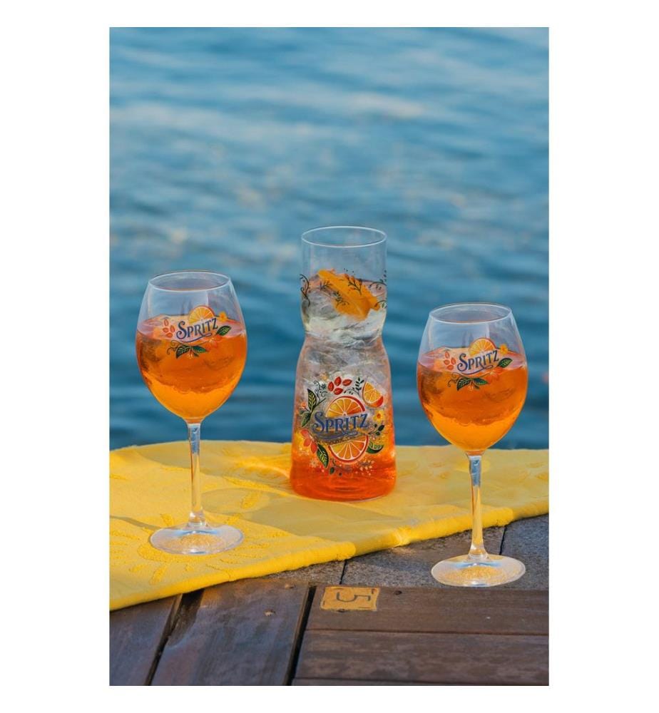 Ensemble de bouteilles en verre, 3 pièces, transparent, 100 % VERRE