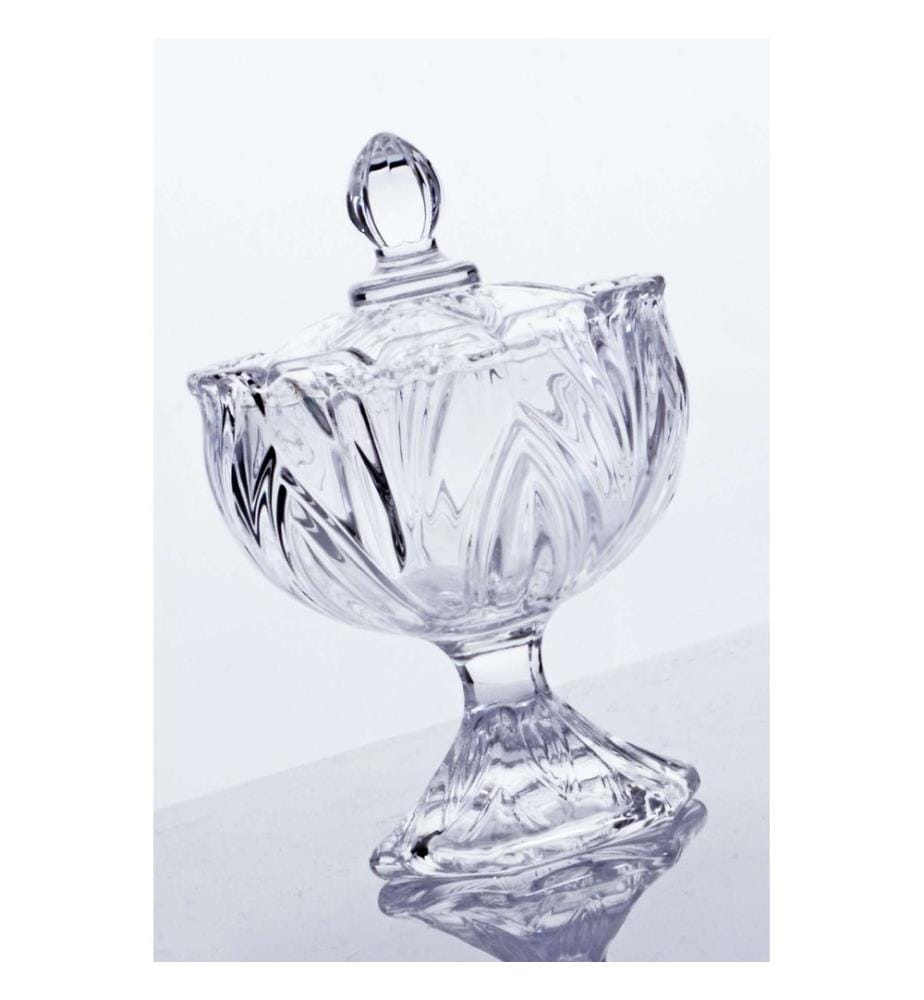 Sucrier, transparent, 100 % VERRE