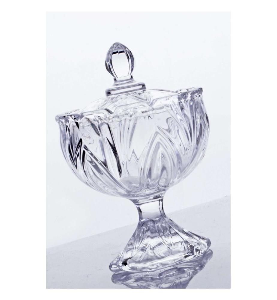 Sucrier, transparent, 100 % VERRE
