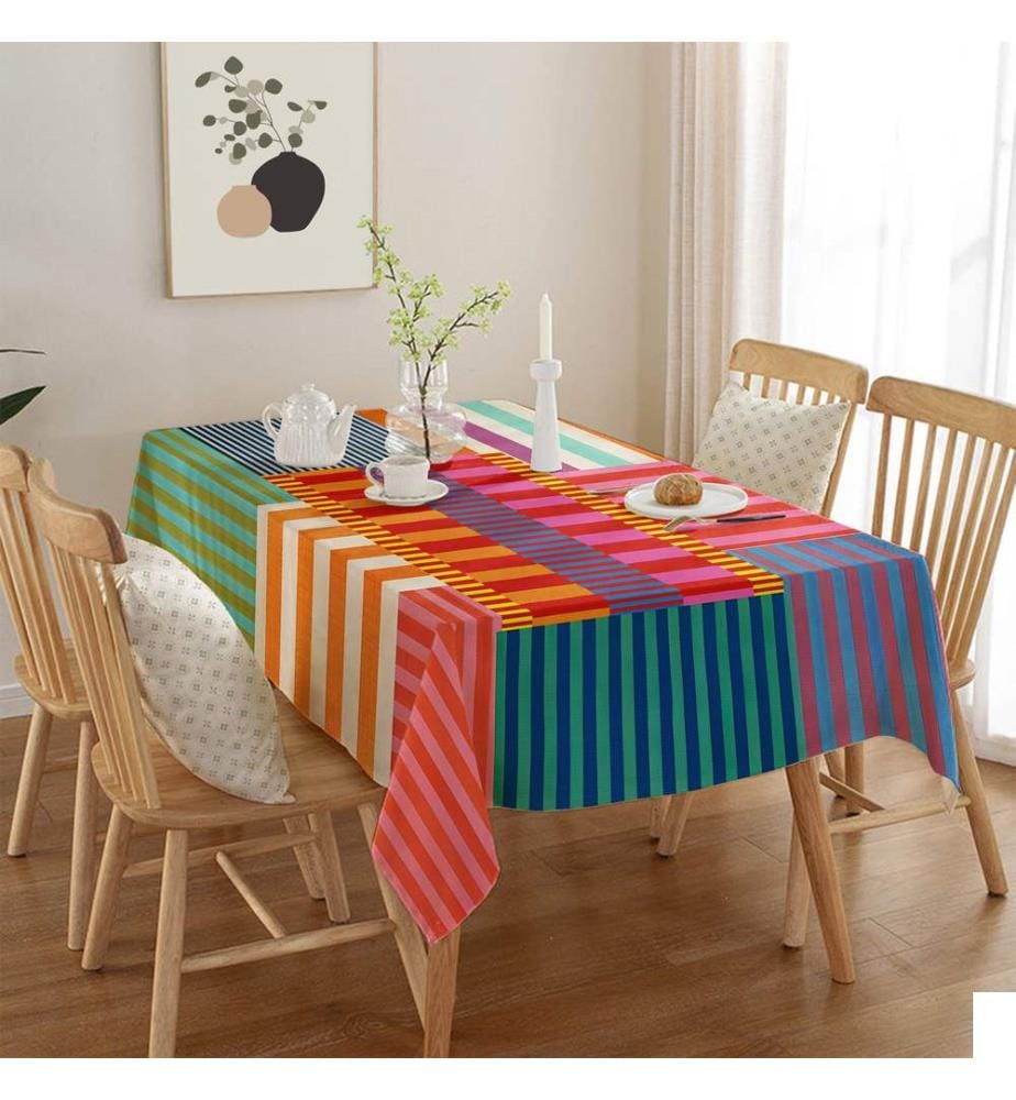 Nappe, multicolore, 50 % COTON / 50 % POLYESTER