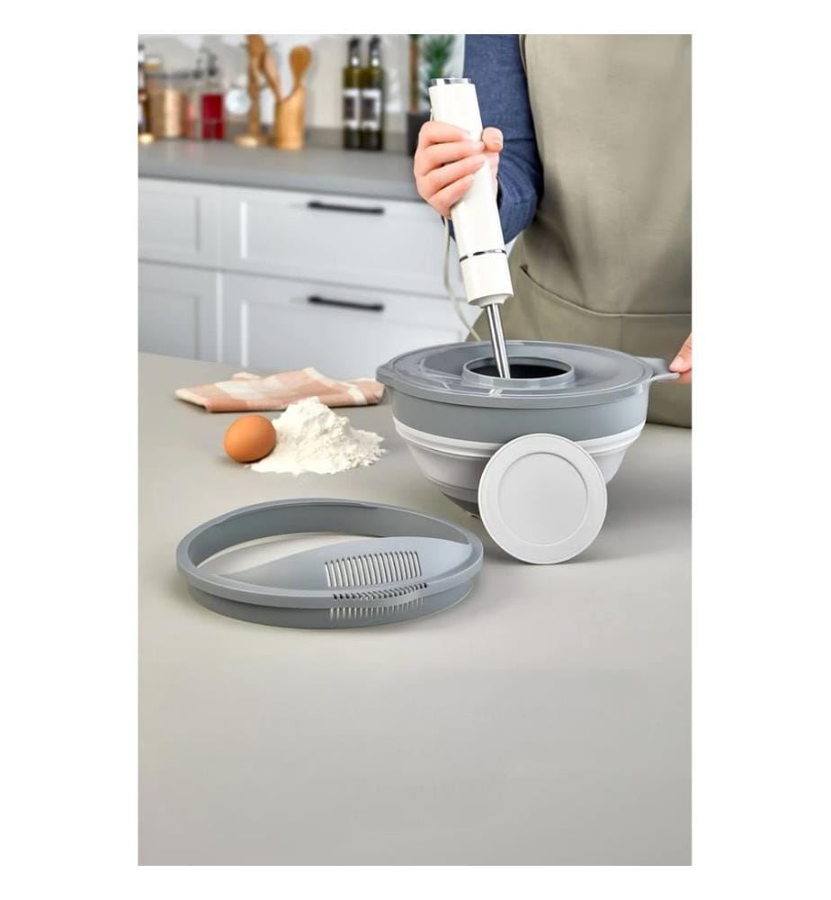 Bol à mélanger, anthracite, 100 % PLASTIQUE