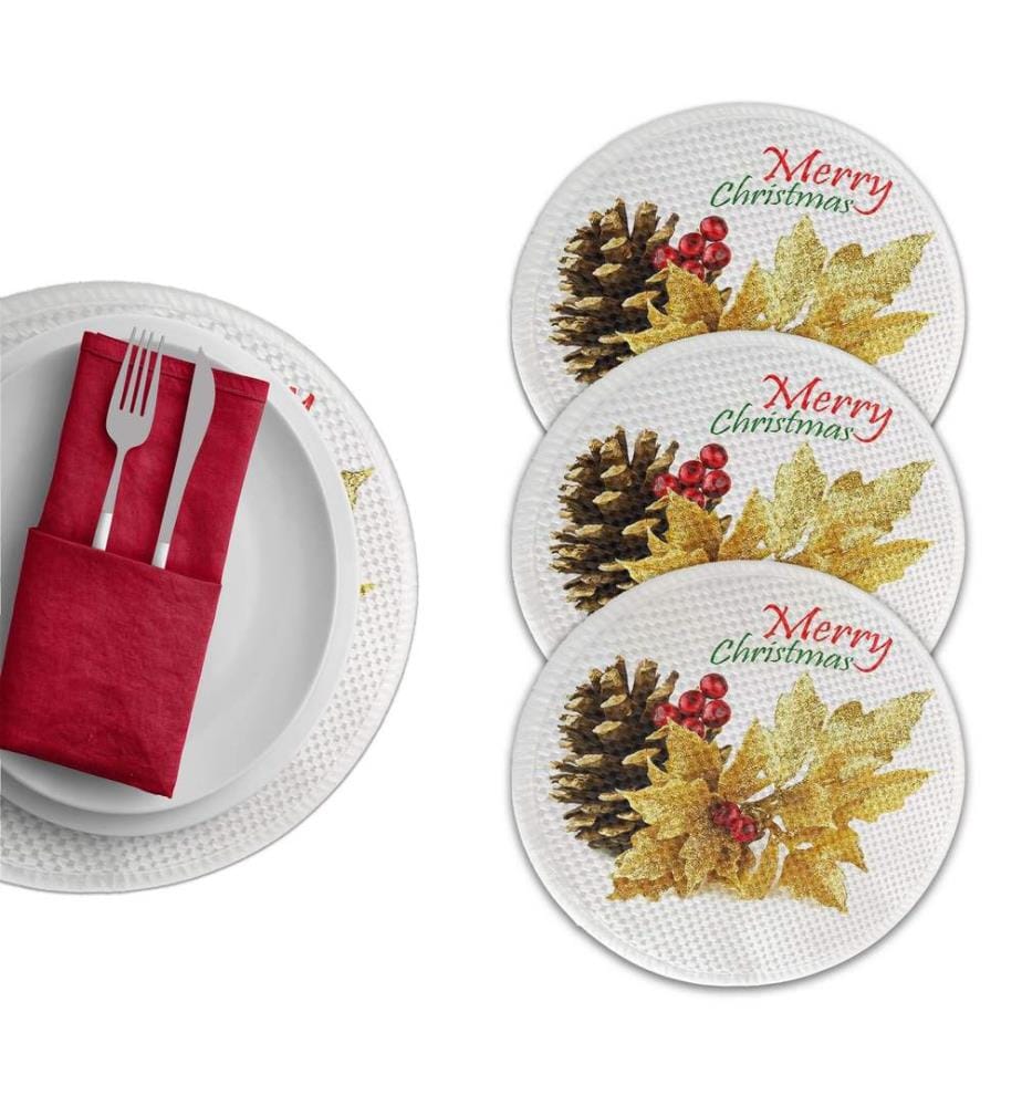 Set de table, multicolore, 80 % POLYESTER / 20 % COTON