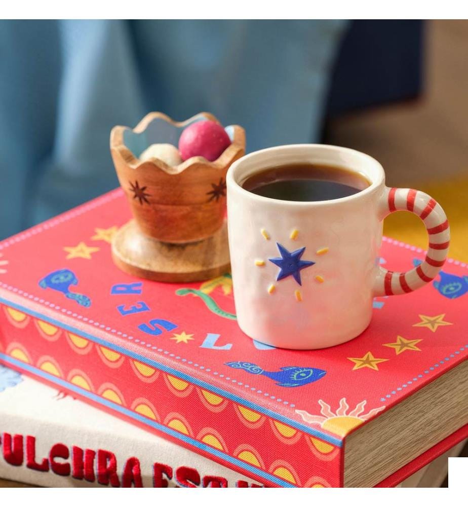 Mug, rouge, 100% STONEWARE
