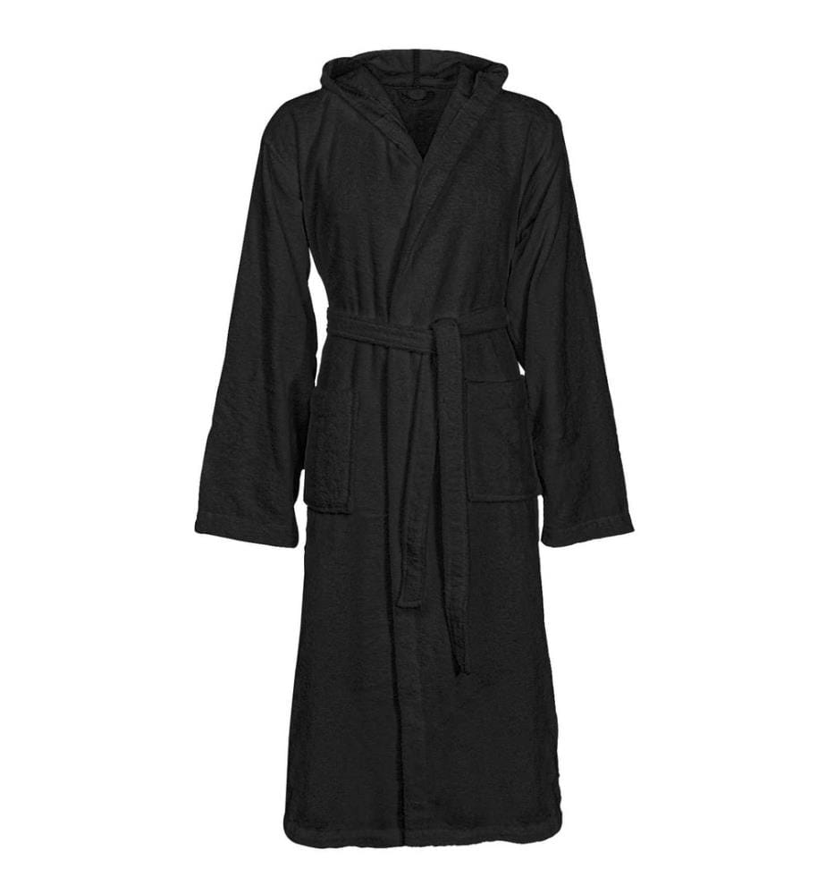 Peignoir KINN Noir L Coton