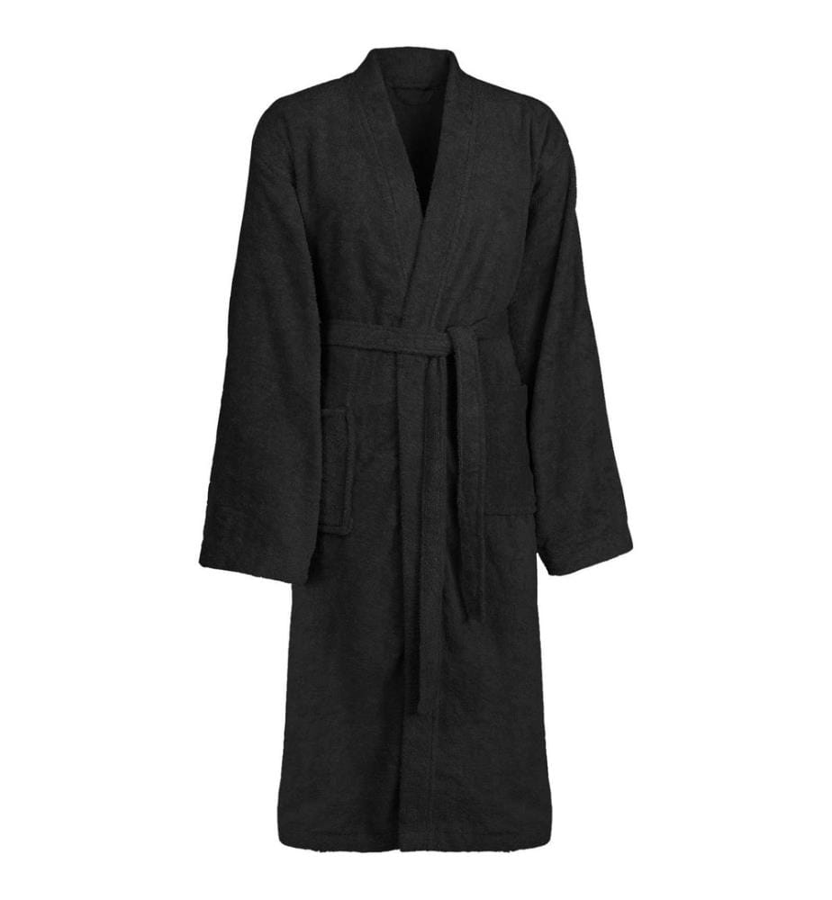 Peignoir KINN Noir M Coton
