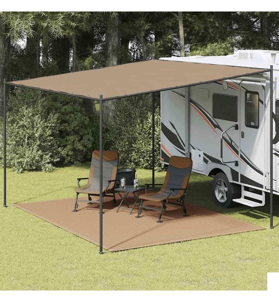 Tapis de tente 300x400 cm Taupe