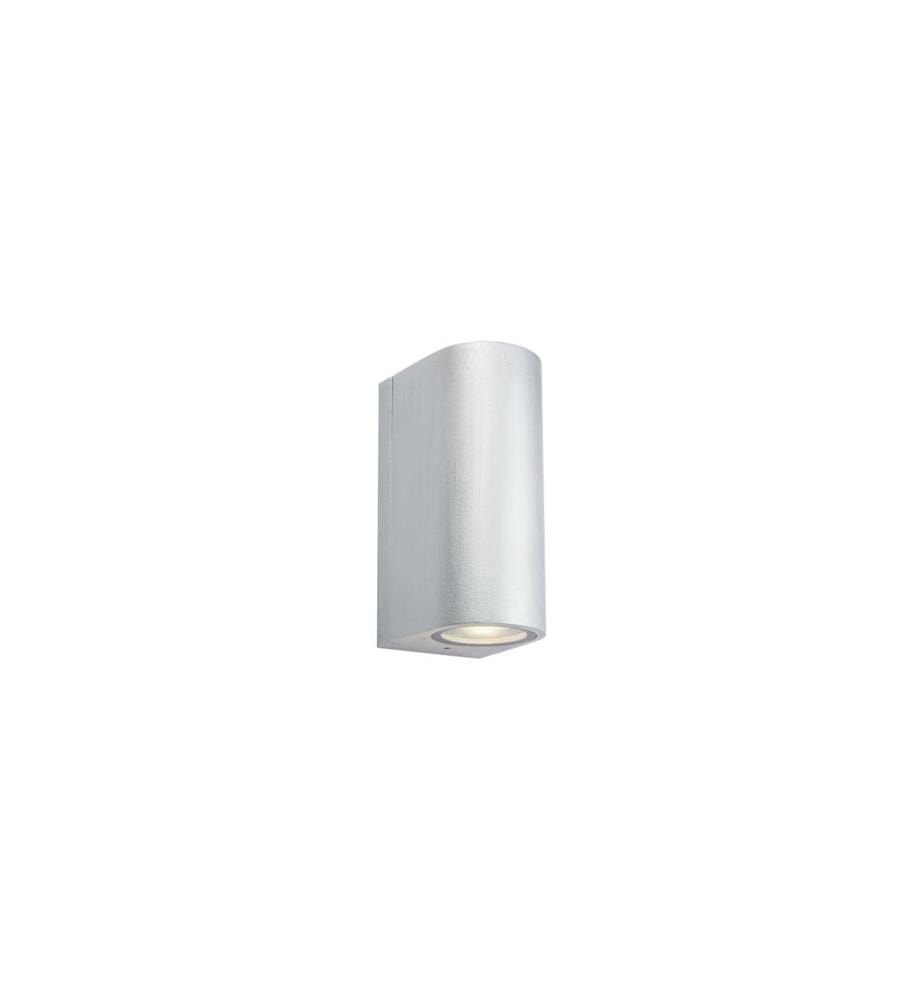 Markslöjd Lampe de façade Alor Argent 2x lampe