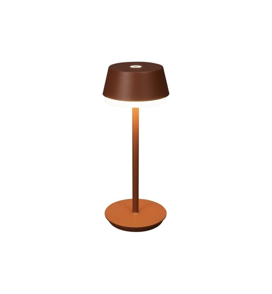 Konstsmide Lampe de table USB Lyon Terracotta, 2700-4000 K / RGB gradable