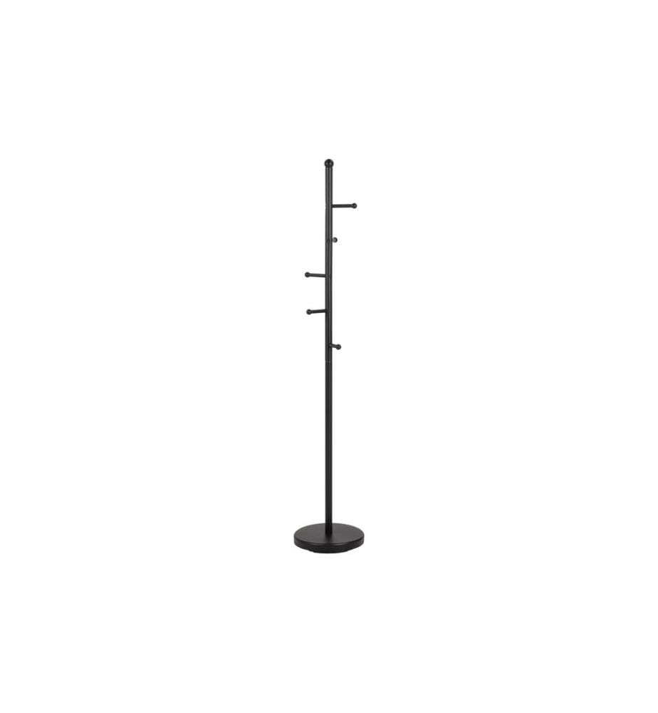 AC Design - Porte-manteau Aspen Noir, 32.3 x 32.3 x 170 cm