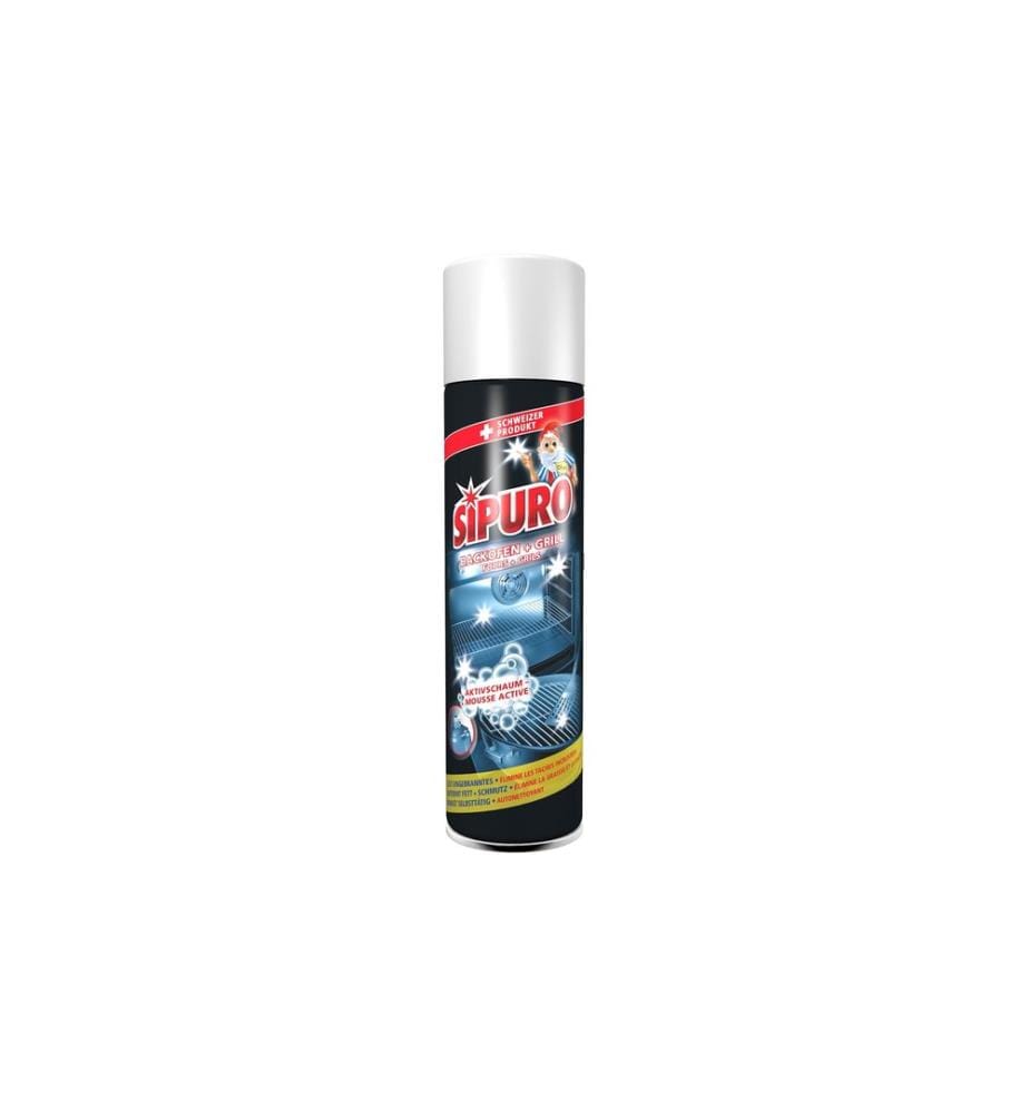 Sipuro - Mousse pour four et gril 500 ml