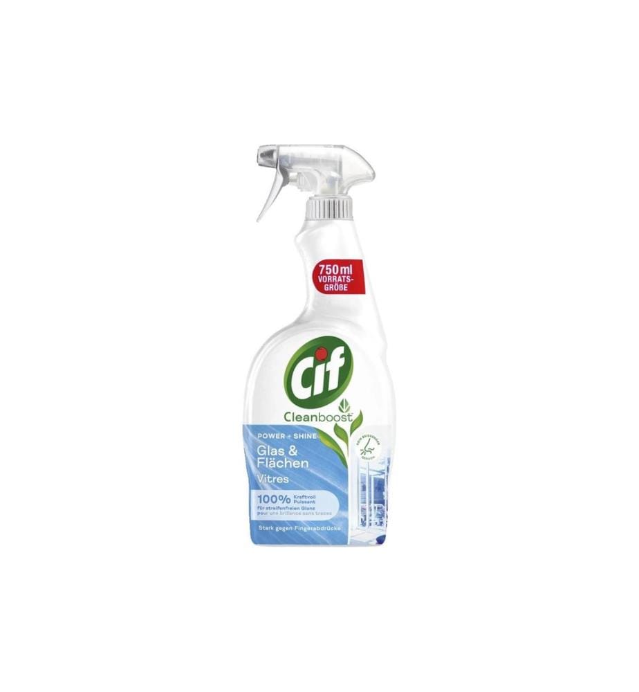 CIF - Power&Shine Nettoyant pour verre et surfaces 750 ml;