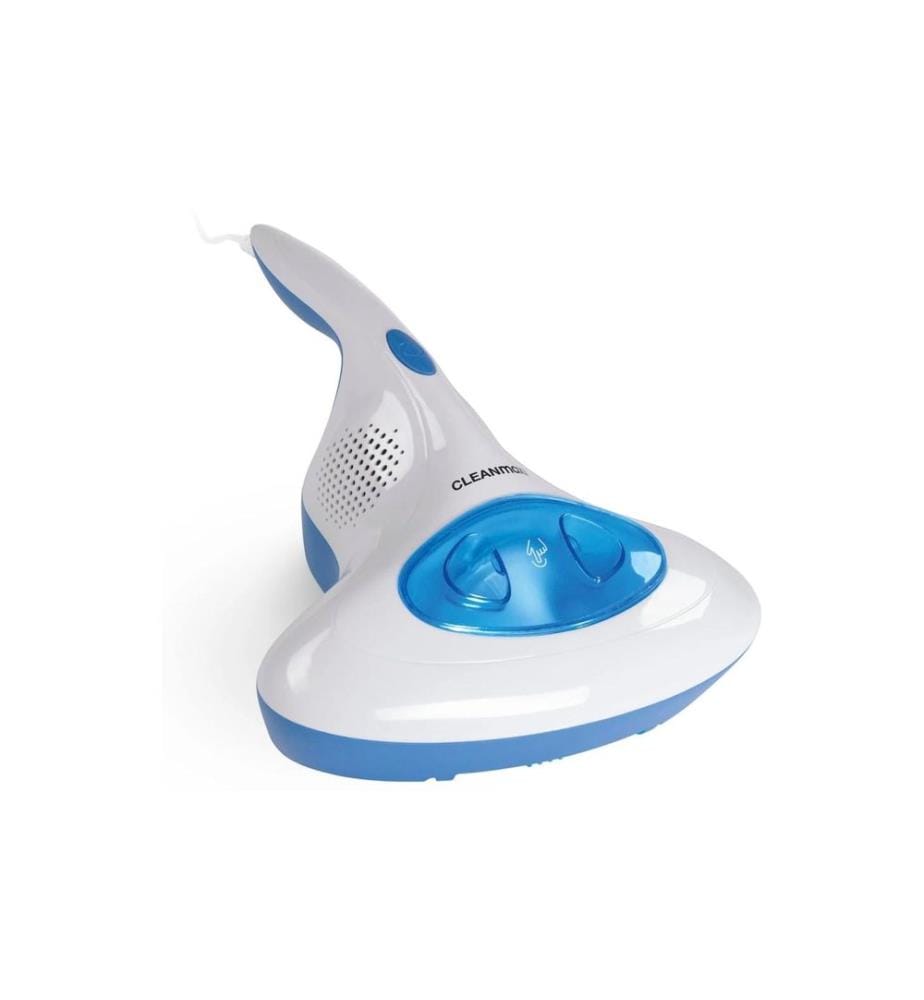 CLEANMAXX - Aspirateur à main anti-acariens avec lumière UV-C 300W bleu/blanc
