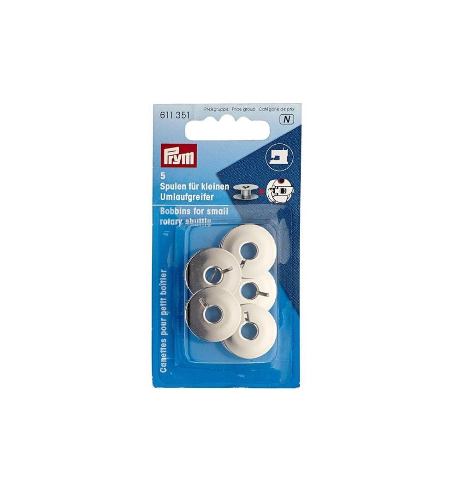 PRYM - Bobine de couture Ø 2.12 cm Pince rotative, 5 Pièce/s