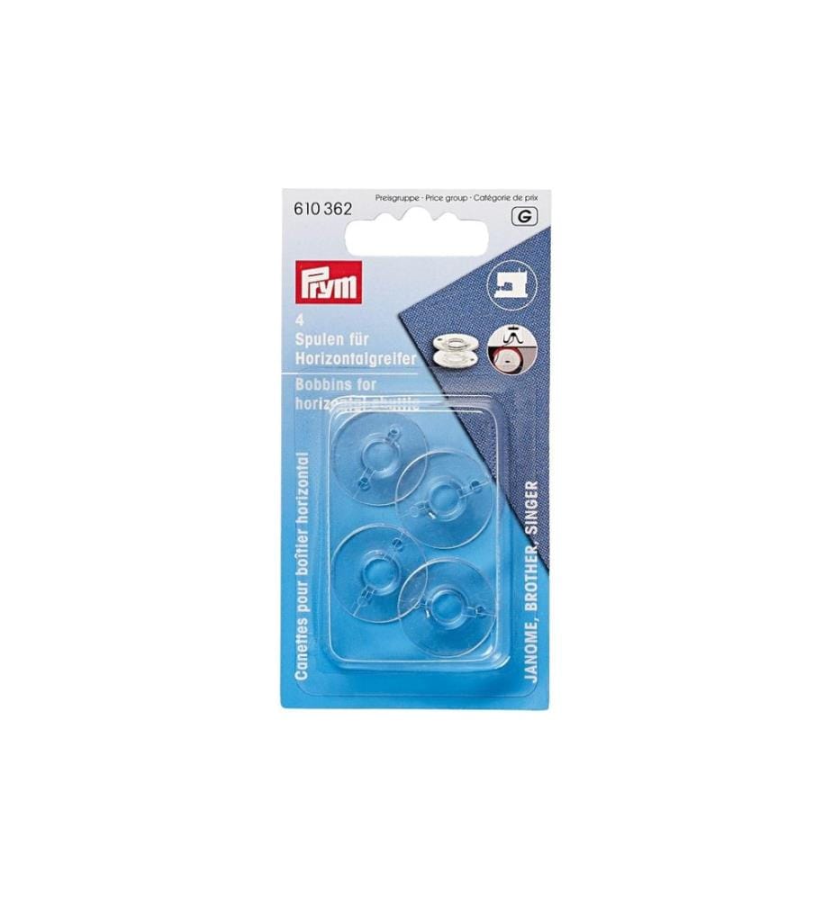PRYM - Bobine de couture Ø 2.05 cm, Pince horizontale, 4 pièces