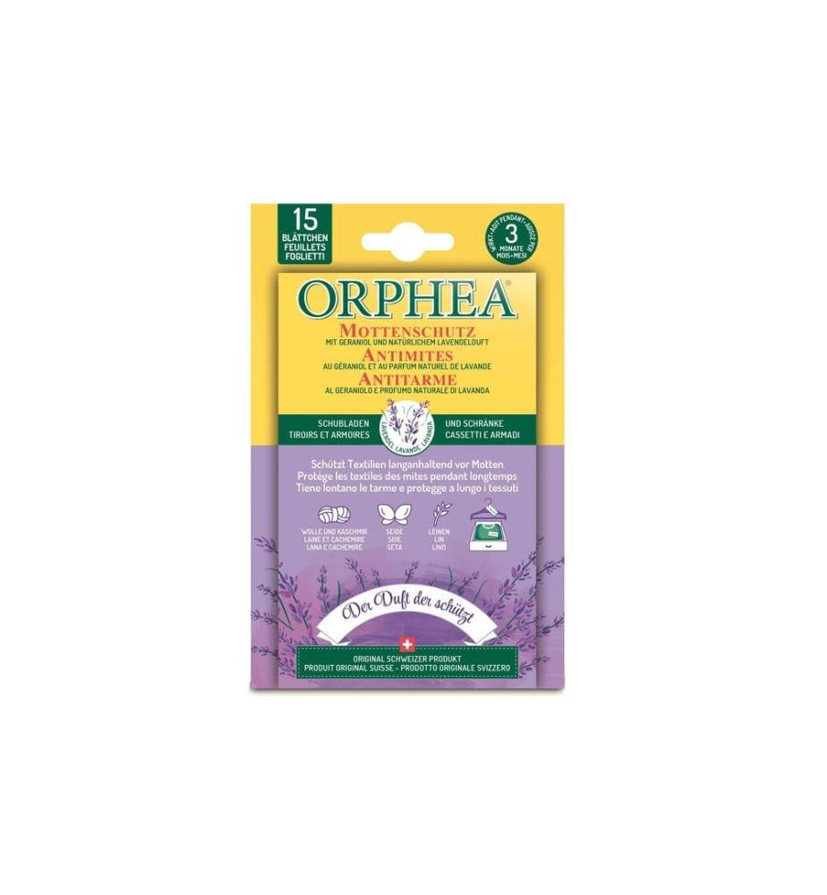 Orphea - protection mites lavande 15 feuilles