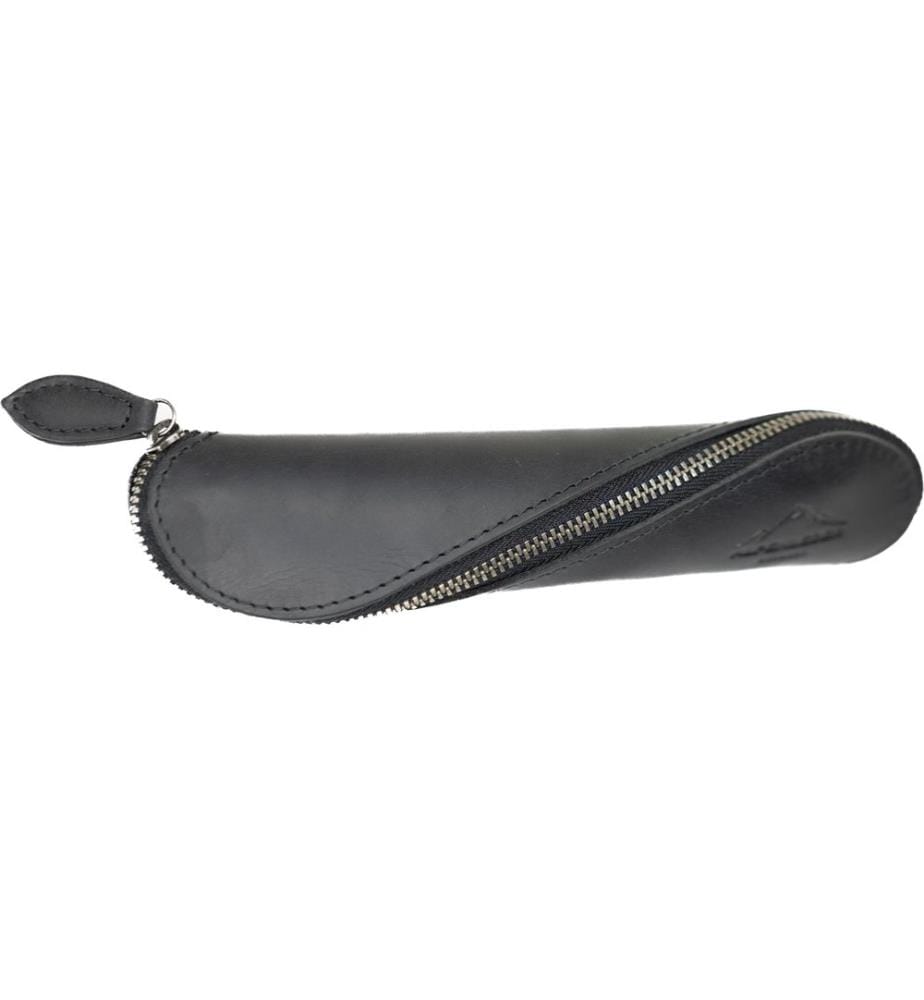 ALPENLEDER - Étui à crayons Drahdi, Cuir, noir