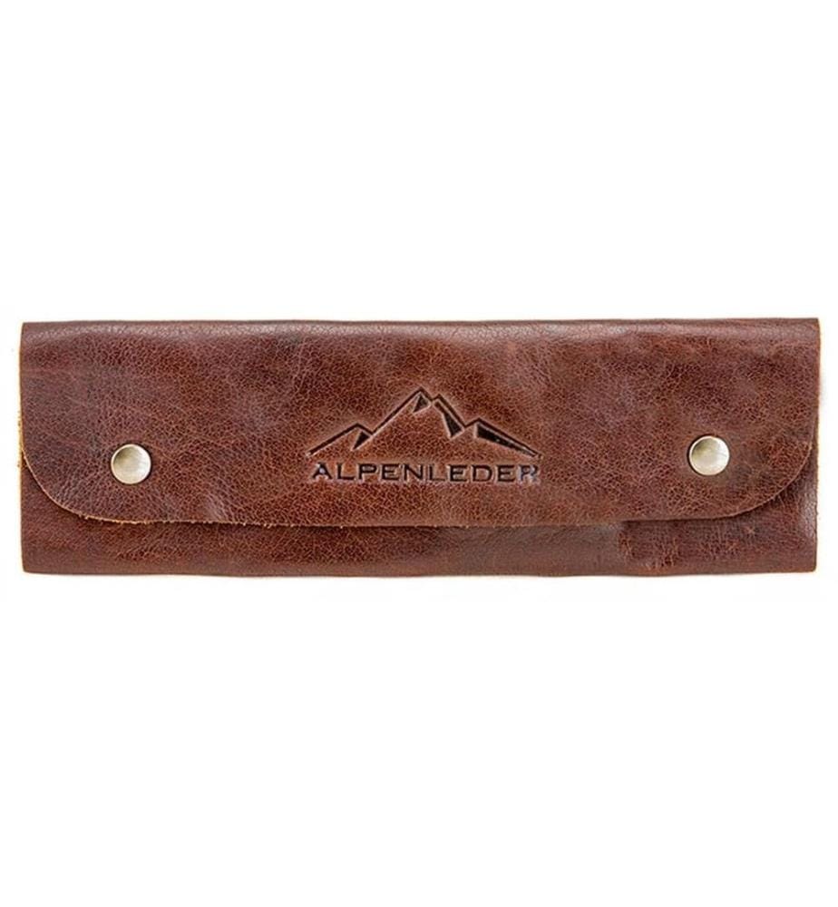 ALPENLEDER - Étui Lissi Cognac