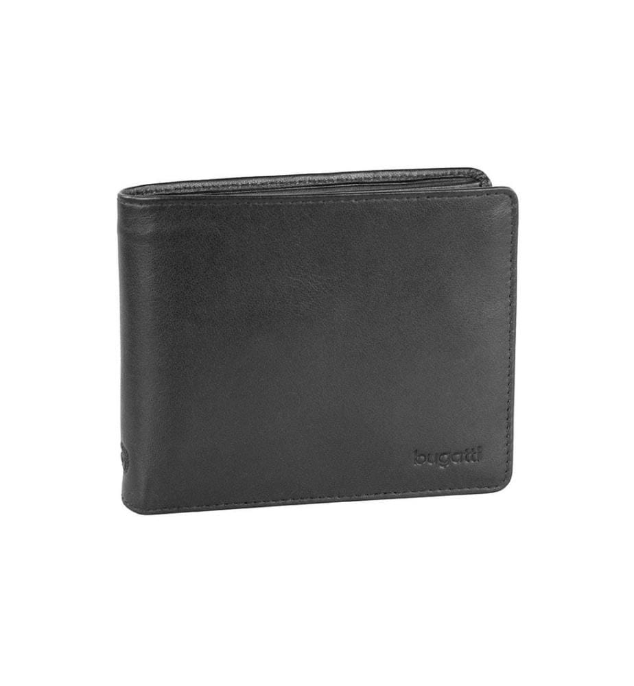 Bugatti - Portefeuille Primo sac factice avec rabat M Noir